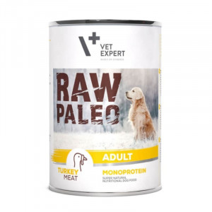 RAW PALEO DOG TURKEY suņu konservi Tītars 400g